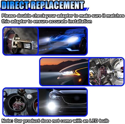 2PCS 3156 3157 Pre-Wired Harness Sockets, LED Bulbs Socket Adapter Pigtail Connector, Socket Connector Harness, Fits for Turn Signal Bulb Brake/Tail Light/DRL Lamp (2Pack) in Saudi Arabia