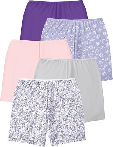 Comfort Choice Plus Size Cotton Boxer 5-Pack in Kuwait