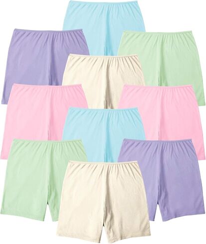 Comfort Choice Plus Size Cotton Boxer 10-Pack in Saudi Arabia