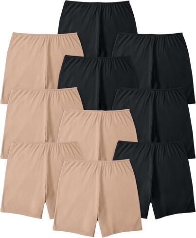 Comfort Choice Plus Size Cotton Boxer 10-Pack in Saudi Arabia