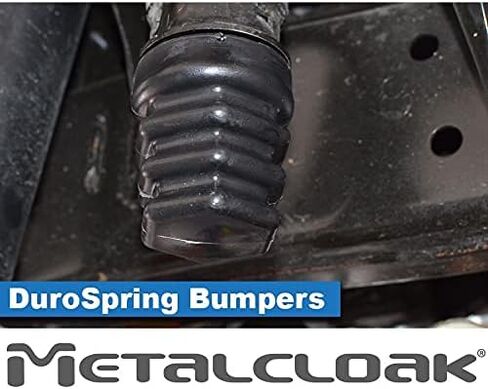 MetalCloak DuRospring بديل توقفات ، مجموعة كاملة ، متوافقة مع TJ/LJ Wrangler ، الأداء المتفوق ، زيادة الراحة والتحكم ، بدون صيانة ، سهولة التثبيت in Saudi Arabia