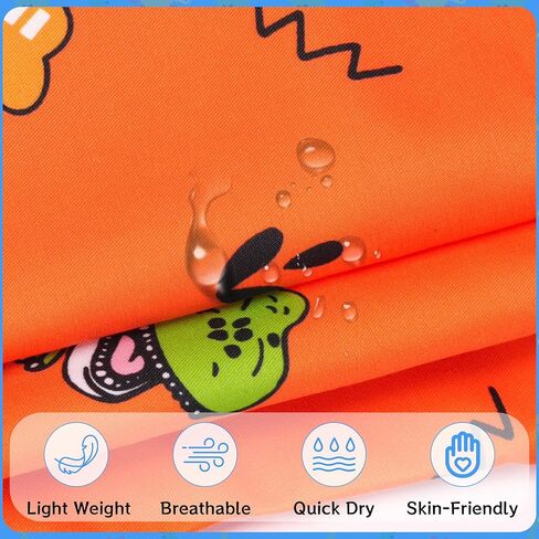 Boys Swim Trunks Toddler Swim Shorts Boys Bathing Suit Kids Swimsuit-Quick Dry,for 3-12 Years in Kuwait