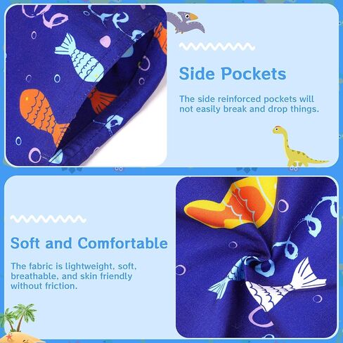 Boys Swim Trunks Toddler Swim Shorts Boys Bathing Suit Kids Swimsuit-Quick Dry,for 3-12 Years in Kuwait