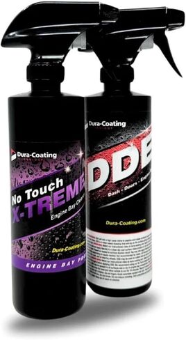 تقنية الطلاء DDE DDE SPARKER و NO TOUCH Engine Bay Cleaner Combo - Car Engine Cleaner and Degreaser RARKER + CAR INTERIOR و OFT in Kuwait