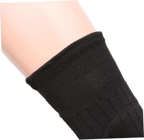 1 Pair Breathable Wool Knee Warmer Sleeves for Winter Thicken Elastic Knee Pads Unisex Dark Grey for Running Cycling Outdoor Activities Warmth Injury Prevention Random Color in Saudi Arabia