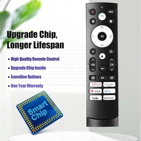 Replacement Voice Remote Control for Hisense Smart Google TV in Kuwait