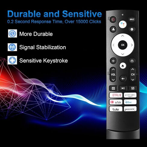 Replacement Voice Remote Control for Hisense Smart Google TV in Kuwait