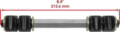 Caltric 2x Rear Upper A-Arm Stabilizer Rod Compatible with Polaris 5020827 Length 213.6mm in Saudi Arabia