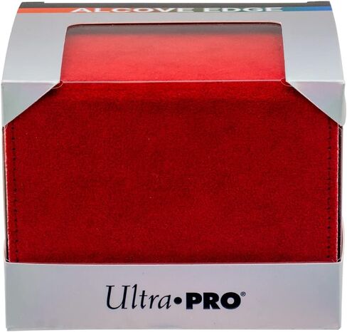 Ultra Pro - Vivid Alcove Edge Deck Box (Blue) - Protect and Store up to 100 Double Sleeves Standard Size Cards, Perfect for Sports Cards, Gaming Cards & Collectible Trading Cards in Saudi Arabia