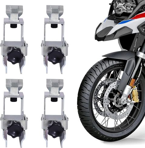 4pcs Tire Changer Adapter, Tire Changer Motorcycle ATV Adapter, Tire Clamping Machine Motorcycle Fixture Type B Tire Changer Motorcycle Tool Motorcycle Tire Picking Clamps in Saudi Arabia