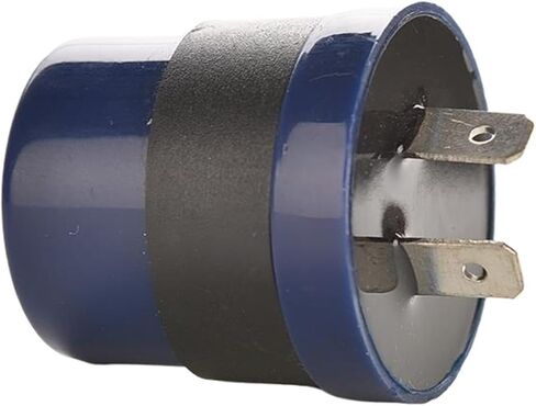 مؤشر ترحيل Motor Buzzer Flasher DC 6V 12V إدخال دراجة نارية زرقاء في ثنائية المليئة بدوران إشارة LED LED Blinker 2 دبابيس in Kuwait