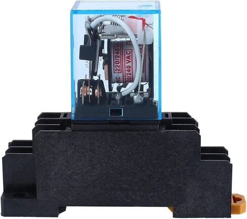 Coil Power Relay 10A DPDT LY2NJ HH62P HHC68A-2Z مع قاعدة المقبس AC 220V in Saudi Arabia