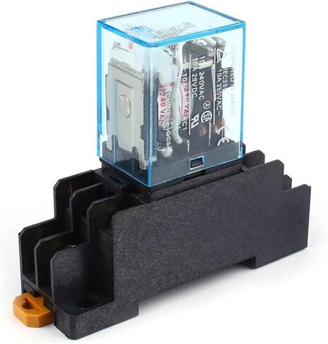 Coil Power Relay 10A DPDT LY2NJ HH62P HHC68A-2Z مع قاعدة المقبس AC 220V in Saudi Arabia