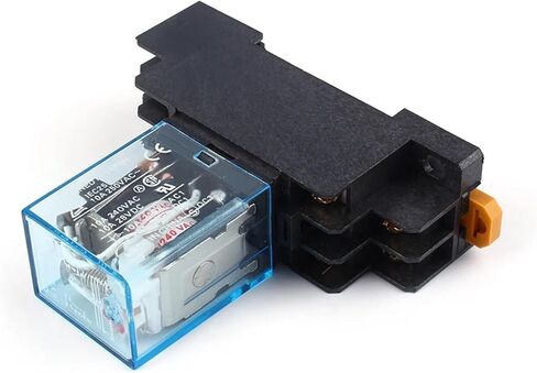 Coil Power Relay 10A DPDT LY2NJ HH62P HHC68A-2Z مع قاعدة المقبس AC 220V in Saudi Arabia
