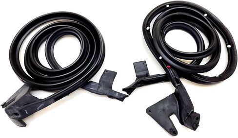 السطح الأمامي من المطاط في Weatherstrip 4 Door Hardtop لـ Tempest for Lemans for Executive for Catalina for Bonneville for Impala for Deville for Calais for Wildcat for Lesabre 98 in Saudi Arabia