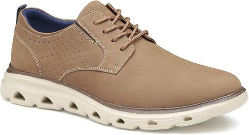 Johnston & Murphy Jenkins Plain Toe Men's Shoe - Mens Dress Sneakers ، أحذية أزياء جلدية للرجال in Saudi Arabia