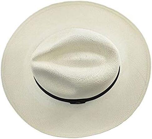 Original Panama Hat - Wide Brim Classic Fedora - Toquilla Straw - Handmade in Ecuador in Saudi Arabia