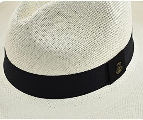 Original Panama Hat - Wide Brim Classic Fedora - Toquilla Straw - Handmade in Ecuador in Saudi Arabia