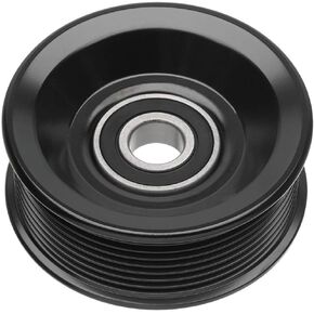 Accessory Drive Belt Idler Pulley- Pulley 1-Qty for Ford for Econoline SuperDuty 96-97 for E350 Econoline 95-97 & Econoline Club Wagon 95-97 for F250 95-96 for F250HD 97 for F350 95-97 in Saudi Arabia