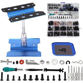 RC سيارة موقف إصلاح محطة العمل المحمولة RC العمل حامل RC إصلاح موقف ل 1/8 1/10 1/12 و 1/16 مقياس RC سيارات الشاحنات الزواحف وأكثر من ذلك in Kuwait