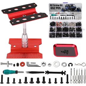 RC Car Stand Repair Workstation Portable RC Work Stand RC Repair Stand for 1/8 1/10 1/12 and 1/16 Scale RC Cars Trucks Crawlers and More in Saudi Arabia