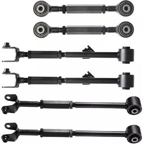 6Pcs Rear Left & Right Adjustable Camber & Toe Control Arms Kit Compatible with Honda Accord Crosstour 2008-2017 Compatible with Acura TL TSX TLX 2015-2020 in Kuwait