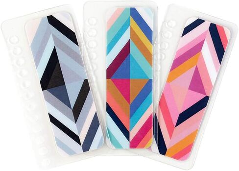 Designer Accessories by Erin Condren - Snap-in Bookmarks - Wildflowers, 3 Pack Compatible with Erin Condren Spiral Notebooks, Planners, Agendas. Effortless Organization Snap Out, Reposition & Repeat in Saudi Arabia