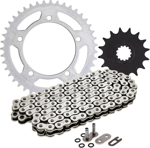 مجموعة مسننة محرك الأقراص المتخصصة لسرقة Suzuki 2006-2010 GSXR600 Front 16 الخلفية 43 الأسنان 520V-X X-Ring 114 in Saudi Arabia