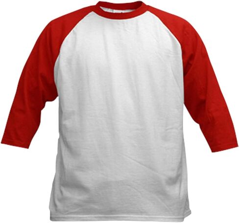 Cafepress Kale نعم نباتي نباتي بيسبول جيرسي جيرسي كوتون بيسبول جيرسي ، 3/4 قميص راجلان. in Saudi Arabia