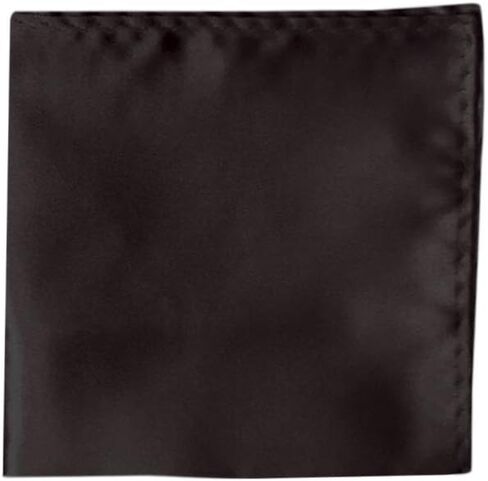 Made in Italy Men's Hand Rolled Solid Color Pocket Square Hanky,Silk in Saudi Arabia