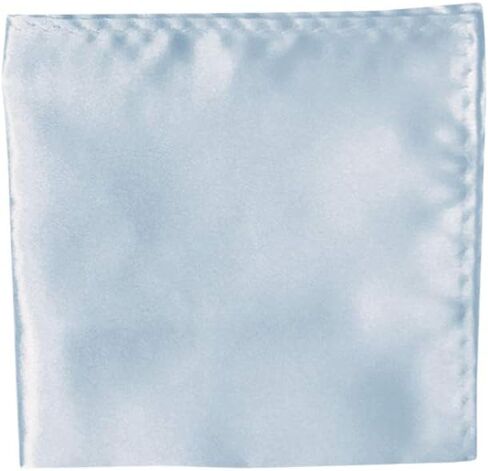 Made in Italy Men's Hand Rolled Solid Color Pocket Square Hanky,Silk in Saudi Arabia