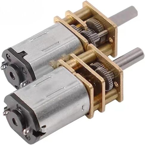 GA12-N20 DC Micro Gear Motor 3V 6V 12V-30RPM إلى 1000 دورة في الدقيقة عزم الدوران 4 كجم. in Kuwait