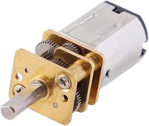 GA12-N20 DC Micro Gear Motor 3V 6V 12V-30RPM إلى 1000 دورة في الدقيقة عزم الدوران 4 كجم. in Kuwait