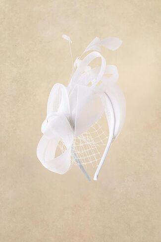 BABEYOND Fascinators Hats for Women - Tea Party Hat Kentucky Elegant Tulle Feather Ribbon Bridal Wedding Derby Headband in Saudi Arabia