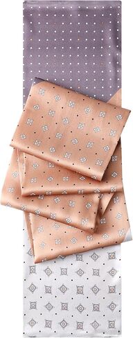 Fashion Silk Scarves, Unisex Mulberry Silk Scarf 6"x 59", Versatile All-Season Accessory for Women & Men, Gift Pouch in Saudi Arabia