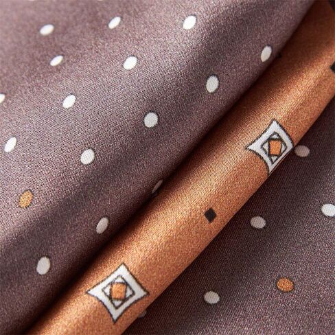 Fashion Silk Scarves, Unisex Mulberry Silk Scarf 6"x 59", Versatile All-Season Accessory for Women & Men, Gift Pouch in Saudi Arabia