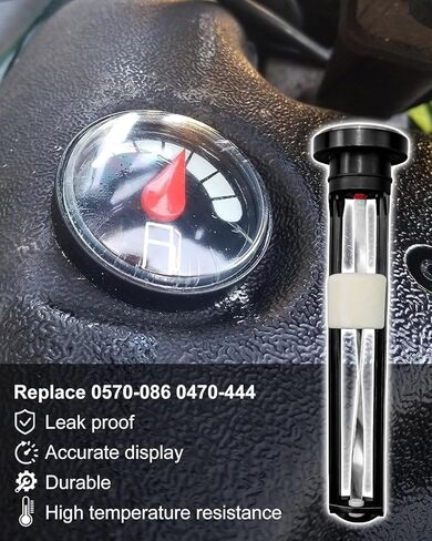 Fuel Gauge Gas Fit for Arctic Cat ATV 250 300 375 400 500 2001 2002 2003 2004 2005 2006, Replace 0570-086 0470-444 in Saudi Arabia