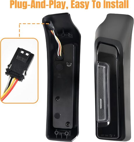 Rear Fender Light Saddlebag Side Light for Road Glide Street Glide 2024, Smoked Auxiliary LED Run Brake Turn Lamps Lights for Harley Road Glide Street Glide 2024-2025 & CVO 2023-2025 in Saudi Arabia