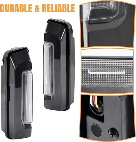 Rear Fender Light Saddlebag Side Light for Road Glide Street Glide 2024, Smoked Auxiliary LED Run Brake Turn Lamps Lights for Harley Road Glide Street Glide 2024-2025 & CVO 2023-2025 in Saudi Arabia