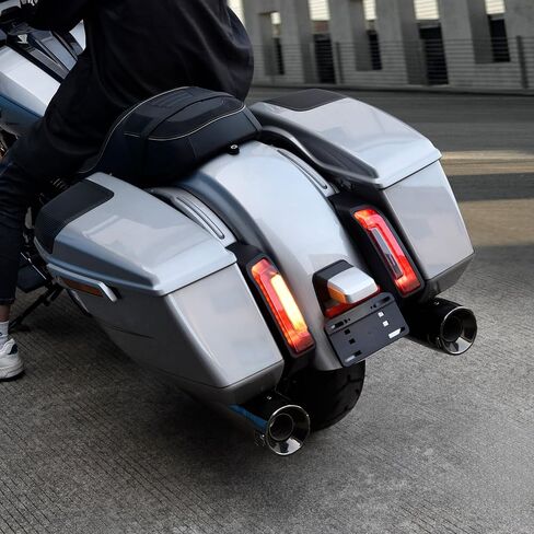 Rear Fender Light Saddlebag Side Light for Road Glide Street Glide 2024, Smoked Auxiliary LED Run Brake Turn Lamps Lights for Harley Road Glide Street Glide 2024-2025 & CVO 2023-2025 in Saudi Arabia