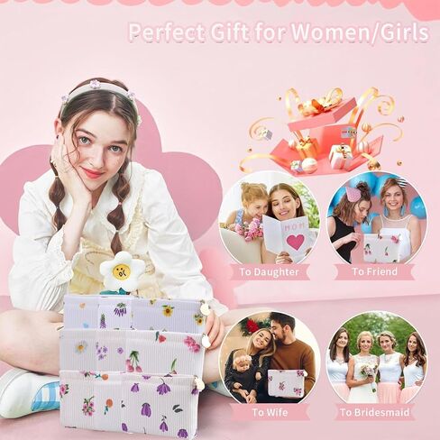 2-Pack Period Bag for Women Girls, Portable Corduroy Sanitary Napkin Storage Bag Period Pouch Small Discreet Menstrual Pouch, Sanitary Pads Period Kits Tampons Holder for First Period in Kuwait