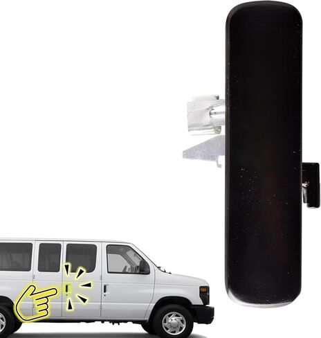 Side Door Handle Compatible for Ford E150 E250 E350 1992-2007 Passenger Side Hinged Door Right Side Exterior Handle Replacement in Saudi Arabia