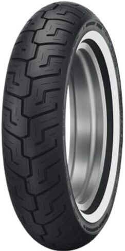 Dunlop Tires D401 WITH WHITE WALL 150/80B16 H Tire - All Season, Harley & Cruiser Tires in Saudi Arabia