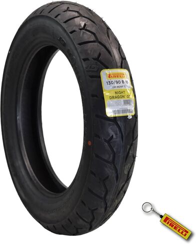 Pirelli Night Dragon GT 130/90B16 M/C 73H REINFTL Cruiser Motorcycle Rear Tire - Superior Traction & Handling for High-Performance Cruisers w/Keychain in Saudi Arabia