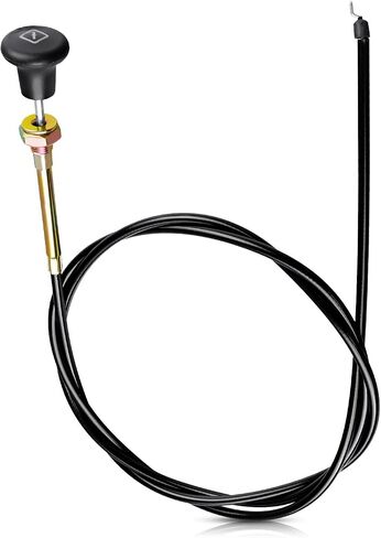 Choke Cable Replace 539112439 Fit for Husqvarna EZ 4216 HO EZ 4217 KAA EZ 4819 KAA EZ 4822 BI EZ 4824 BI MZ 52-967602901-00, MZ 52-96766600100 539130209, Black in Saudi Arabia