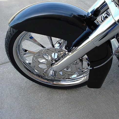 TCMT Painted Black Front Fender fit for Harley Touring Electra Glide Road Glide Glide Road Road King Tri Glide Glide 1989-2013 in Kuwait