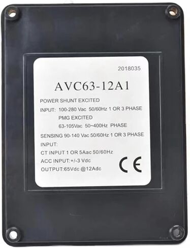 1pc AVC63-12A1 Generator automatic voltage regulator for genset VR6 in Saudi Arabia