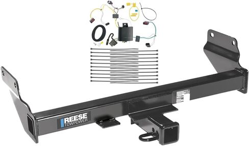 REES TRAILER HITC + 4 WAY WIRING لـ 14-21 JEEP GRAND CHEROKEE 2022 أسبوع 44650 الفئة 3 in Saudi Arabia