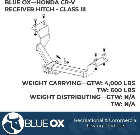 الأزرق OX BXH4000 عائق المتلقي المخصص للسحب ، يناسب هوندا CR-V in Saudi Arabia