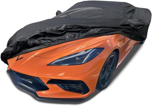 Carscover مخصص يناسب تشيفي Corvette C8 Stingray Z06 E-Ray Car Cover Xtrashield Covers Black Cover in Saudi Arabia